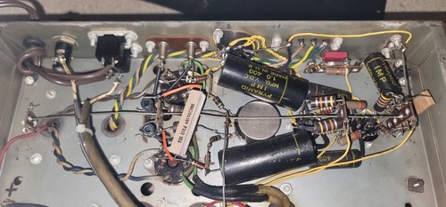 Vintage Heathkit W-5M Mono Tube Power Amplifier Amp Peerless EL34 Works