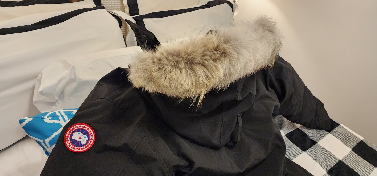 Pre-owned Canada Goose Latest "grey Label" Concept Edition Black  Langford Xl Parka