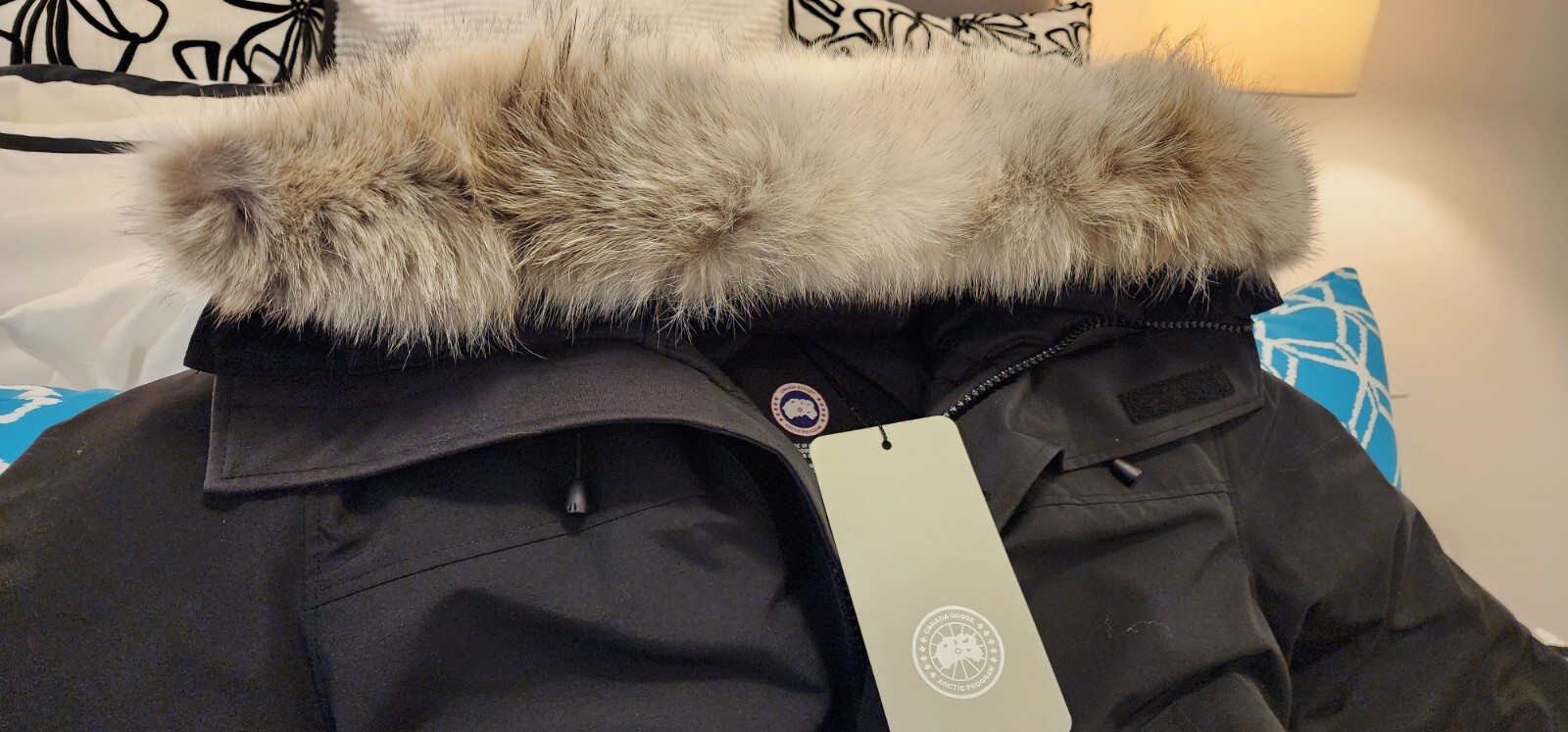 Pre-owned Canada Goose Latest "grey Label" Concept Edition Black  Langford Xl Parka
