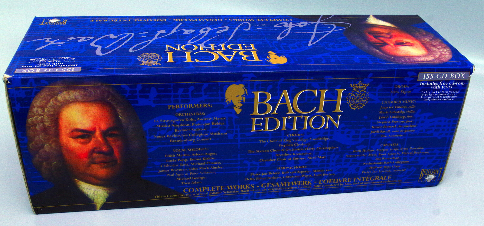 ⭐︎Bach Edition Complete Works 160 CD Box Bach, J.S. - Complete