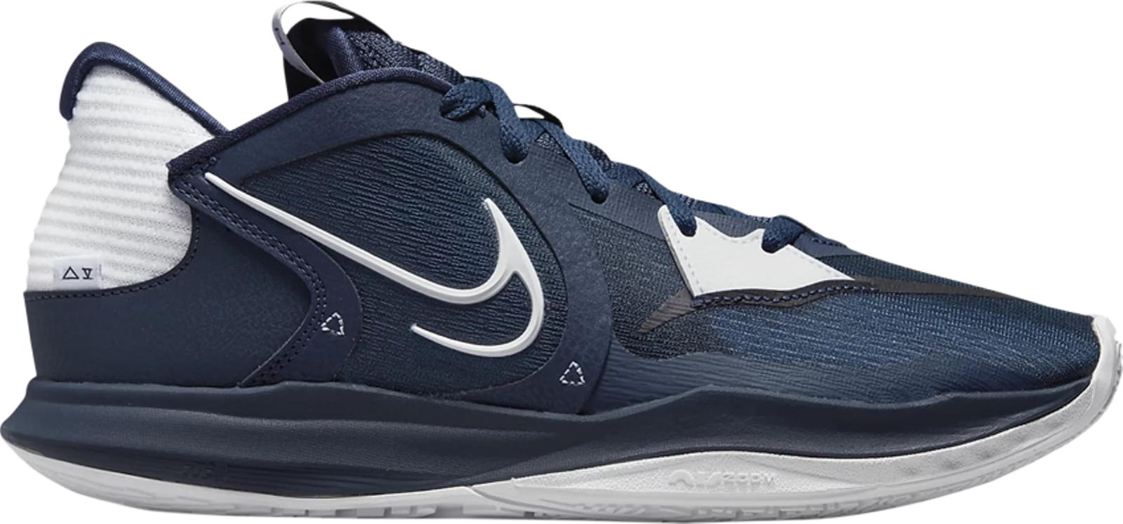 

Кроссовки Nike Kyrie Low 5 TB Midnight Navy White Basketball DO9617-400 Мужские 12, Синий, Nike Kyrie Low