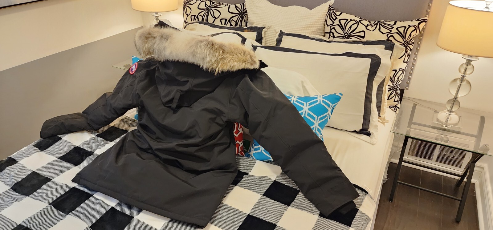 Pre-owned Canada Goose Latest "grey Label" Concept Edition Black  Langford Xl Parka