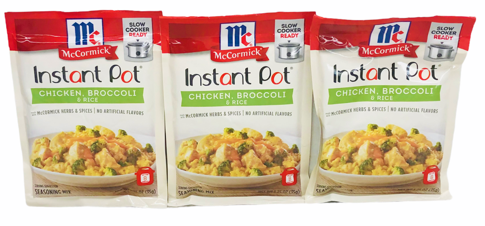 McCormick Instant Pot Chicken Broccoli & Rice Seasoning Mix 1....