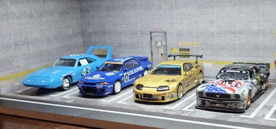pop race 1/64 TOP Secret GT300 SUPRA [改] Pop Race 1:64 Toyota TOP SECRET GT300 SUPRA - GOLD – Little
