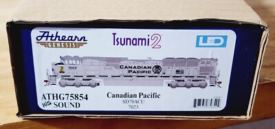 Canadian Pacific RR SD70ACU 7023 Athearn Genesis G75854 Tsunami2 Sound DCC HO