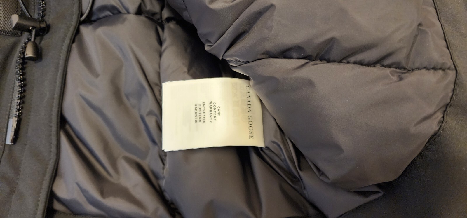 Pre-owned Canada Goose Latest "grey Label" Concept Edition Black  Langford Xl Parka