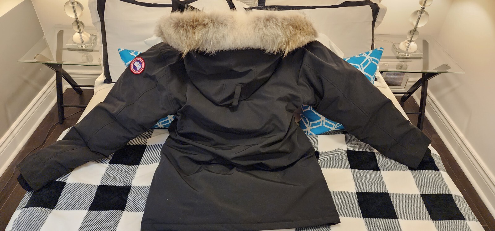 Pre-owned Canada Goose Latest "grey Label" Concept Edition Black  Langford Xl Parka