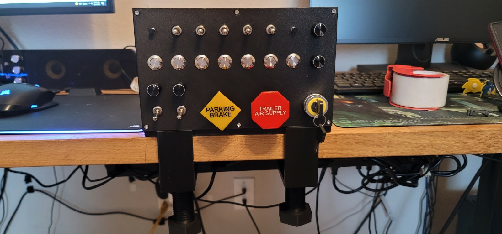 Button simulator. Button simulator