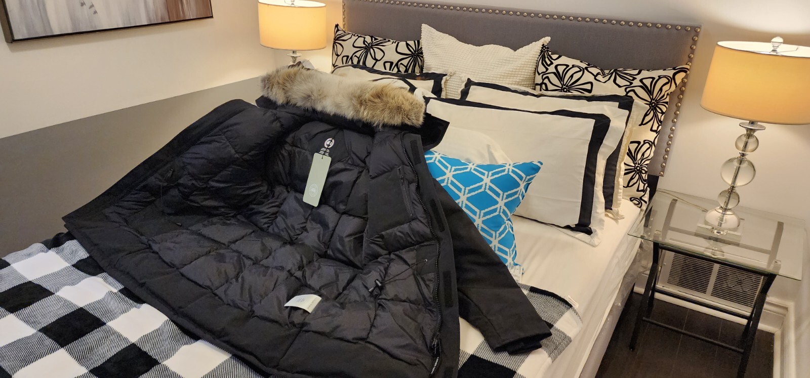 Pre-owned Canada Goose Latest "grey Label" Concept Edition Black  Langford Xl Parka