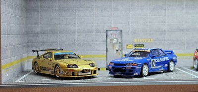 pop race 1/64 TOP Secret GT300 SUPRA [改] Pre Order) Poprace 1/64 Toyota TOP SECRET GT300 SUPRA CHROME