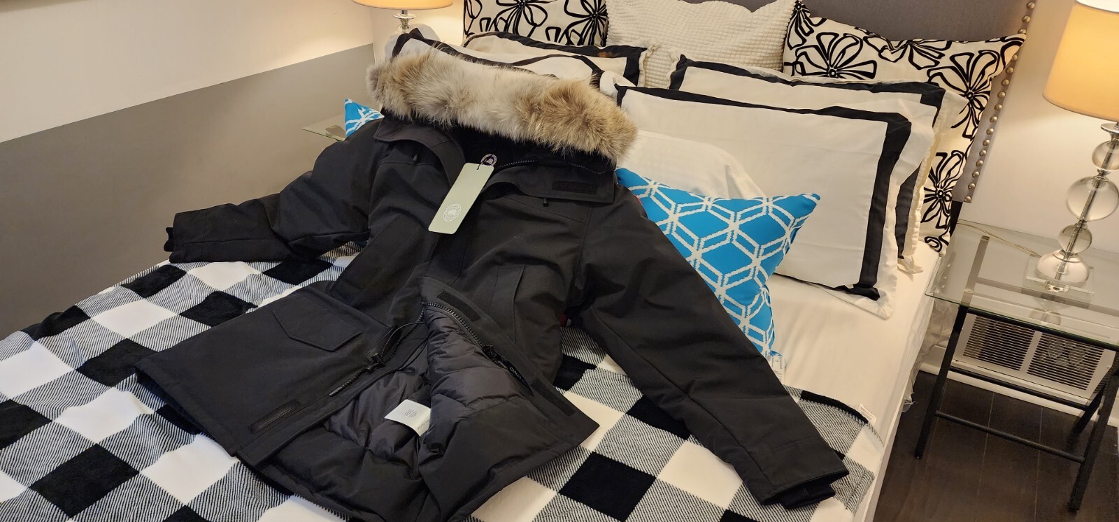 Pre-owned Canada Goose Latest "grey Label" Concept Edition Black  Langford Xl Parka