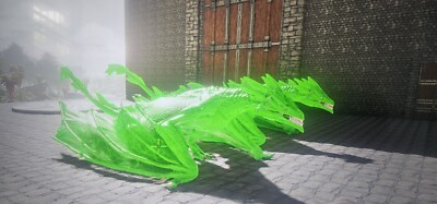 ark survival ascended pve Lightning Wyverns Solid Green Breeding Pair