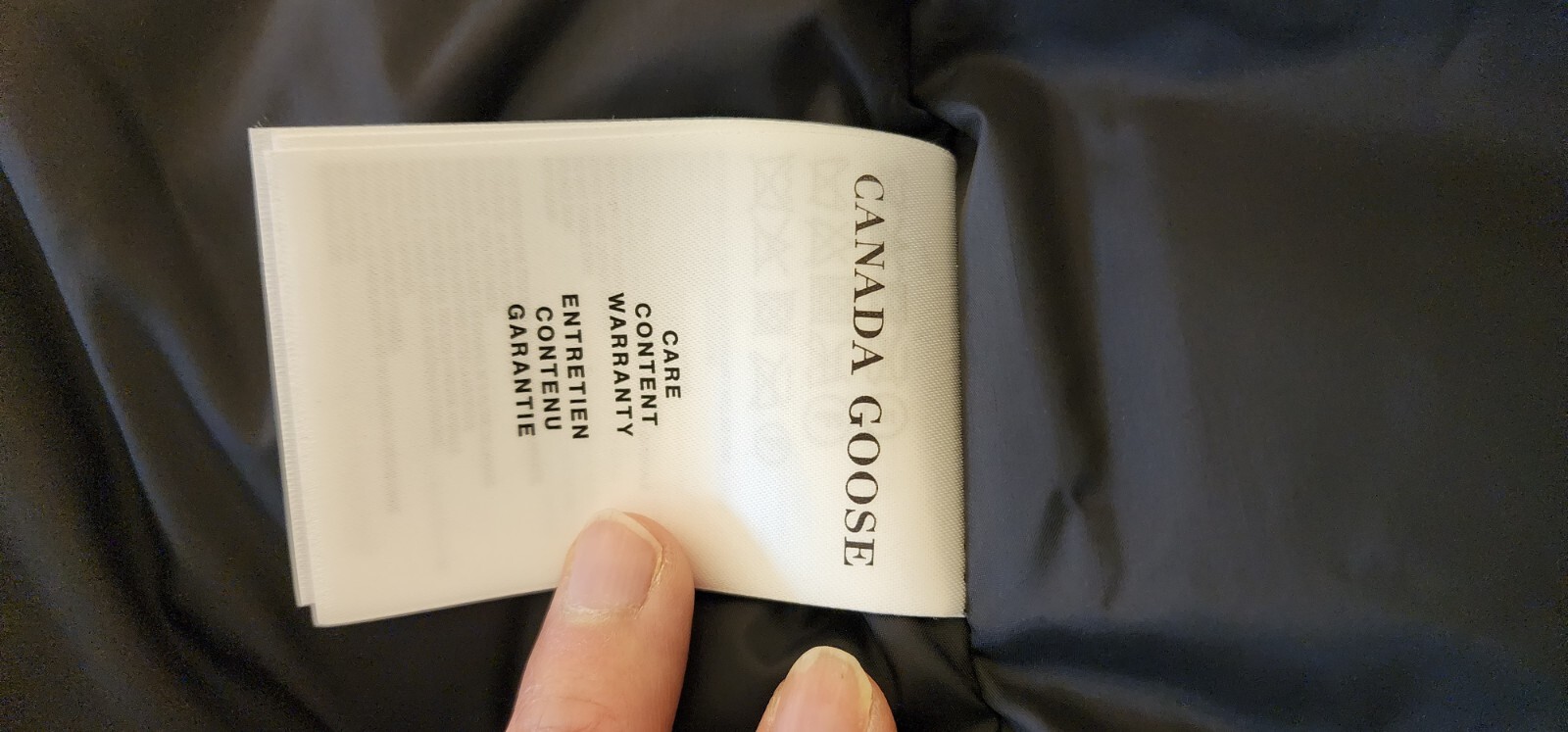 Pre-owned Canada Goose Latest "grey Label" Concept Edition Black  Langford Xl Parka