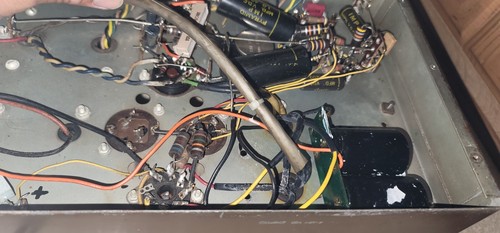 Vintage Heathkit W-5M Mono Tube Power Amplifier Amp Peerless EL34 Works