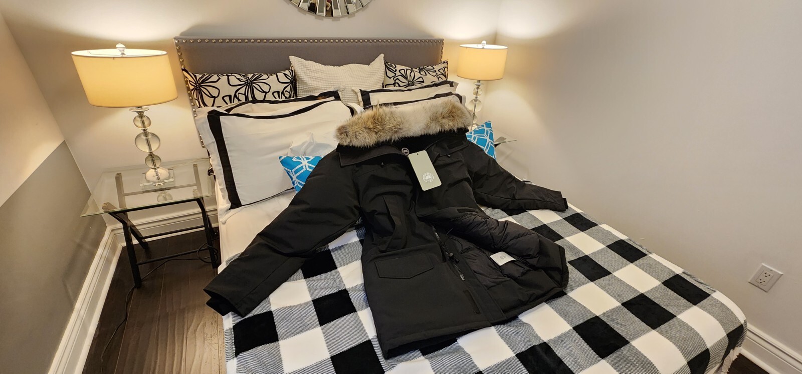 Pre-owned Canada Goose Latest "grey Label" Concept Edition Black  Langford Xl Parka