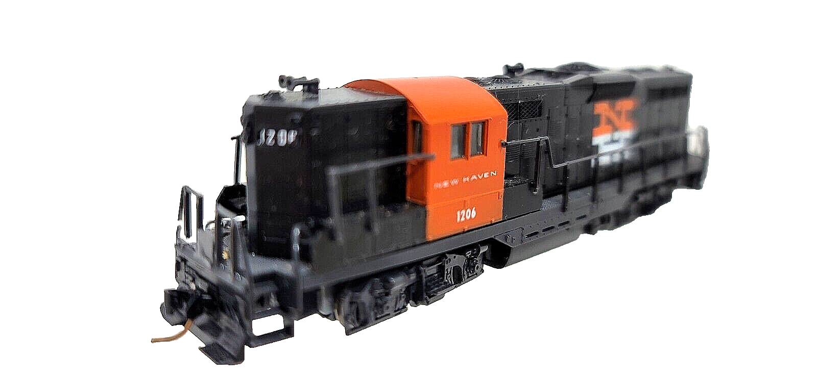 ATLAS Nゲージ GP-9 #4334 N ATLAS-KATO 4334 EMD GP-9 New Haven Locomotive #1206 Tested