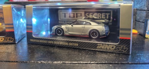 Inno64 TOP SECRET GT-R 東京オートサロン2024 INNO MODELS 1/64「スカイライン GT-R (R34)”TOP SECRET” 東京