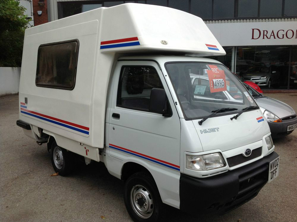 2002 Romahome Camper Van Motorhome 2 Berth Daihatsu HiJet 1.3 Petrol