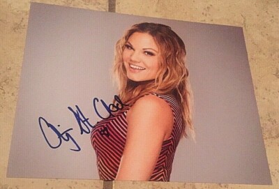 Christy St Cloud 8'' X 10  Glossy Autographed Photograph, Christy Olsen