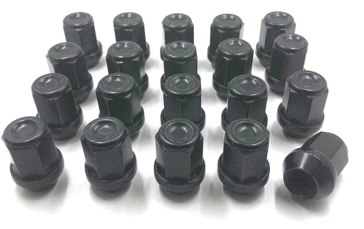 Set Of 20 Chrome Alloy Wheel Lug Nuts For Volvo C30, S40, V40