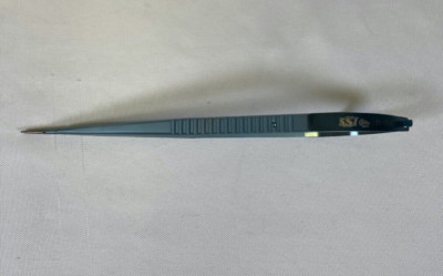 SSI Ultra 55-2560T TI Jacobson Micro Needle Holder Straight w Lock 8.5'' Length