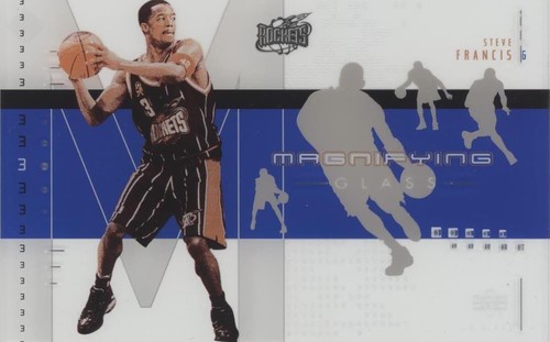 2002-03 UD Glass - Steve Francis #SF-M