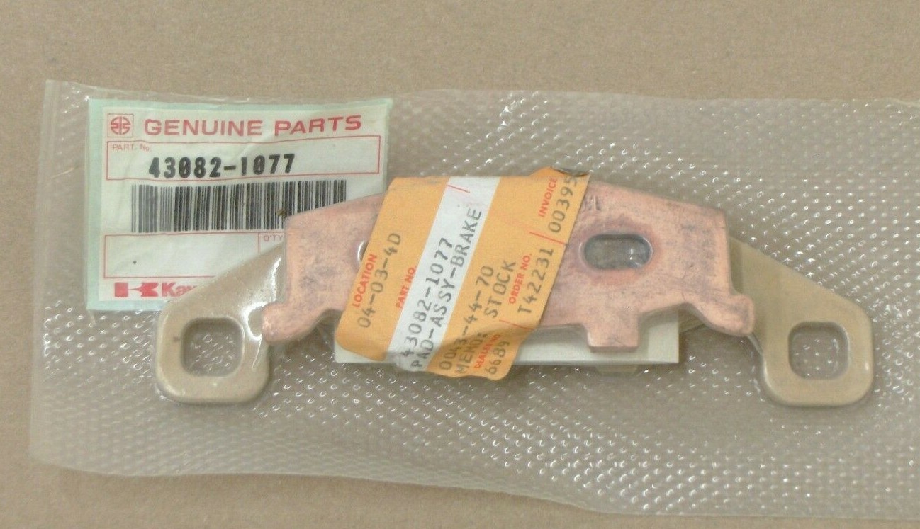 ヤスカルページ 1988-1997 Genuine Kawasaki Rear Brake Pads Zephyr 750 Ninja