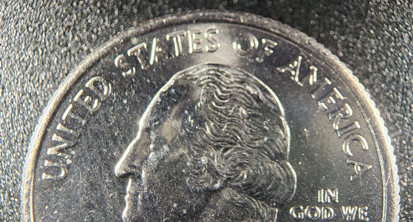 2006 D North Dakota State Quarter Toning #ng1025 | eBay