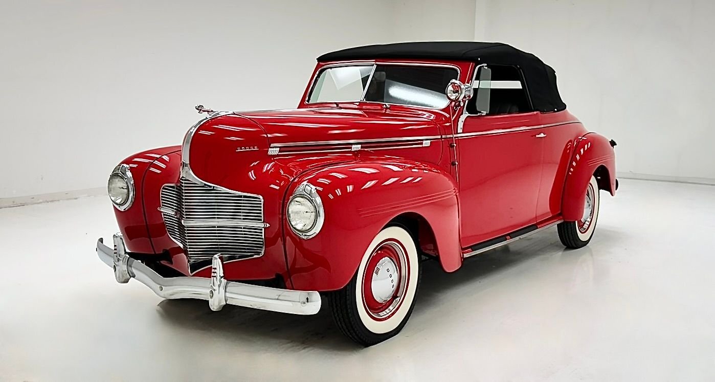 Known History/Expertly Restored/Rare Model/Top Down Art Deco Fun/217.8ci I6