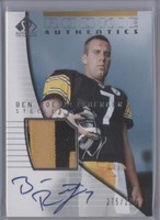 2004 SP Authentic Ben Roethlisberger #213