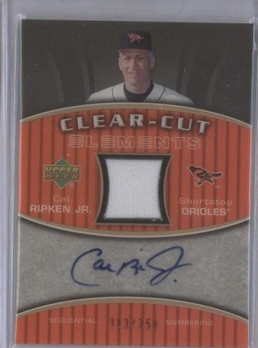 2007 Upper Deck Elements - Cal Ripken #CCE-CR