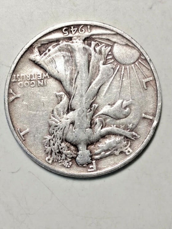 1945-S Walking Liberty Half Dollar - Fine