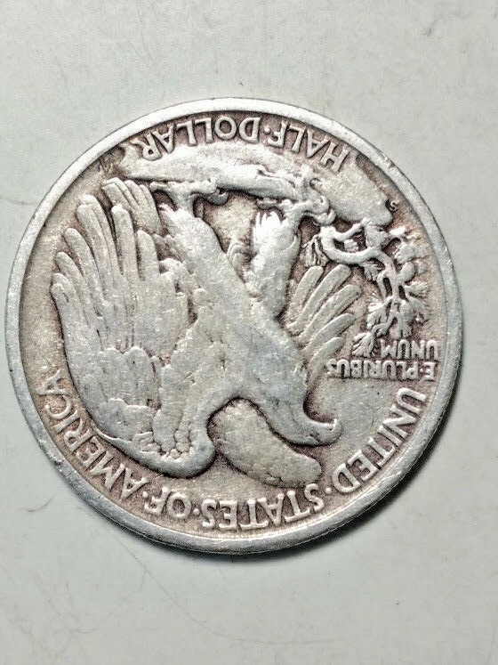 1945-S Walking Liberty Half Dollar - Fine