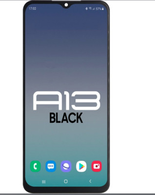LCD with Touch Compatible For Samsung Galaxy A13 A135 Black Color