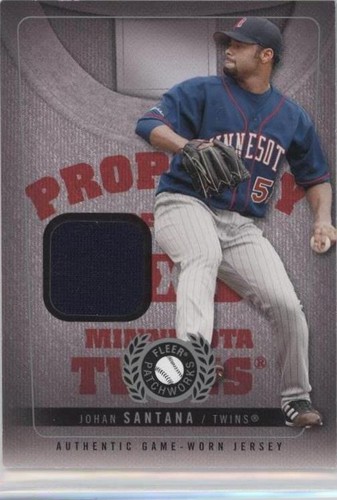 2005 Fleer Patchworks - Johan Santana #PO-JS