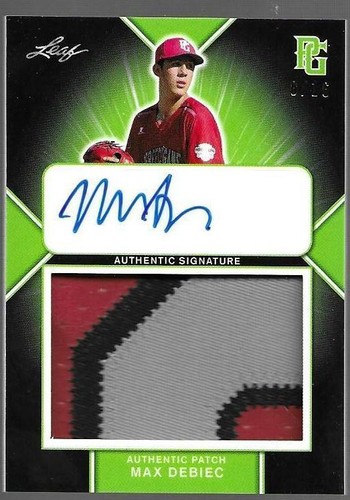 2020 Leaf Perfect Game All-American Classic - Max Debiec #PA-MD1
