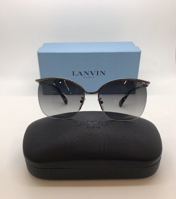 LANVIN *2 SLN004S COL.0K20 WOMENS SUN GLASSES FRAMES 58-17-135 NEW w. CASE!!!!