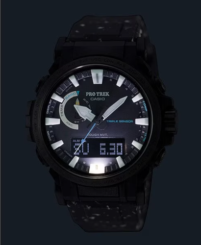 Pre-owned Casio Pro Trek Prw-61nj-1jr Climber Line Jnature Conservation Association Collab