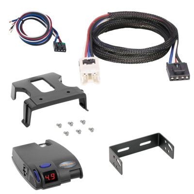 Tekonsha Primus IQ Trailer Brake Control for 04-23 Nissan Titan and XD w/ Wiring