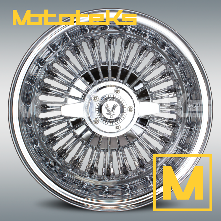 13X7 WIRE WHEELS 72 SPOKE STRAIGHT LACED RIMS W/ ZENITH ...