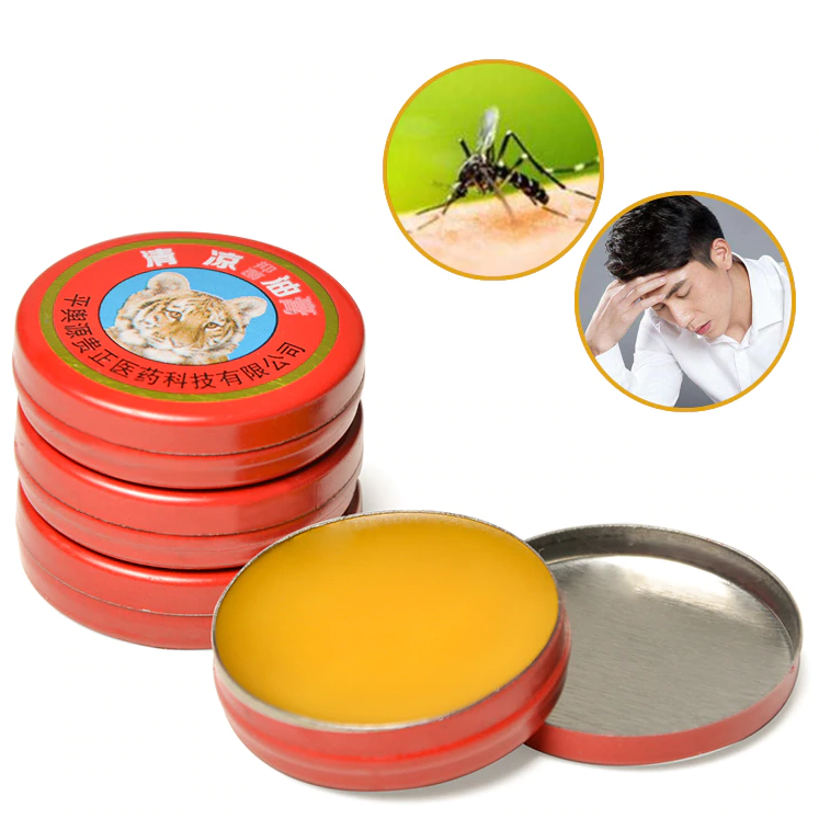 TIGER BALM 3g 3er- SET Creme Kopfschmerzen Muskel Schmerzen Massage Balm Migräne