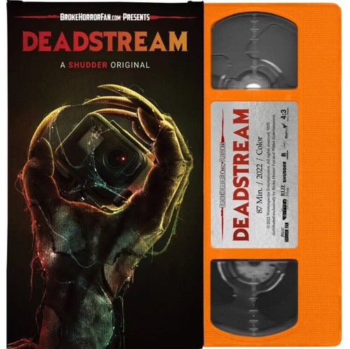 SIGNED 2022 Deadstream Orange Tape Edition VHS Limited /25