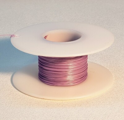 30 AWG Kynar Wire Wrap UL1423 Solid  Silver Plated Wiremod 100 feet VIOLET NEW!