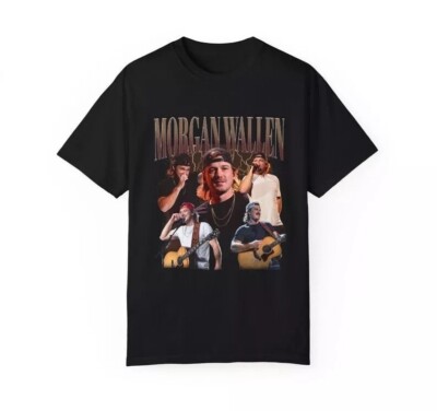 Wallen Country Concert T-Shirt, Morgan Concert Tour