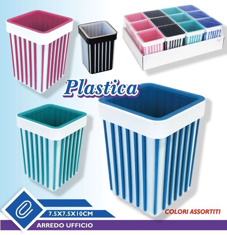 Set 12 Pezzi Contenitori Porta Oggetti Porta Tutto Penne Ufficio Casa dfh