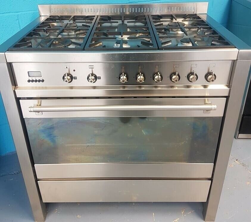 Smeg A1.1 6 Burner Gas Hob / Electric Oven 90CM | in Camden, London