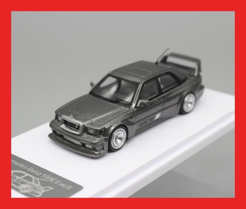 FEB 2025 BSC 1/64 MERCEDES BENZ 190E W201 EVO II GREY | eBay