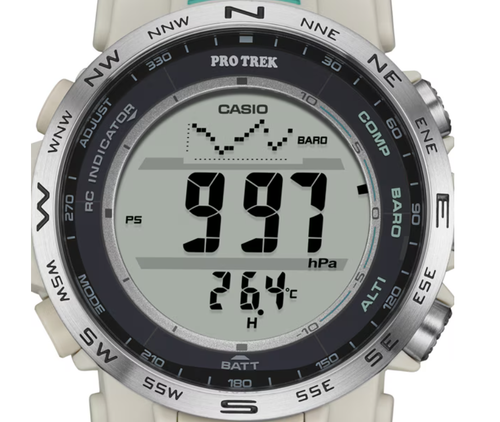 Pre-owned Casio Pro Trek Prw-35-7jf Protrek Climber Line Japan Import