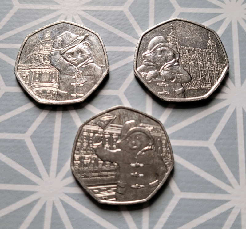 Rare Paddington Bear 50p Coins. | in Rochdale, Manchester | Gumtree