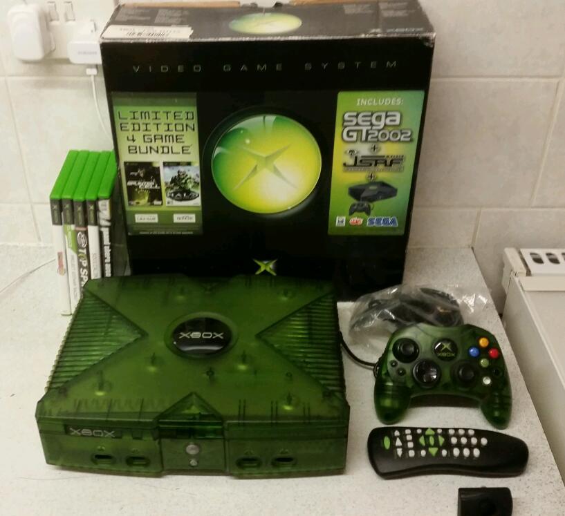 Original XBOX Limited Edition Halo Green in Bournemouth, Dorset Gumtree